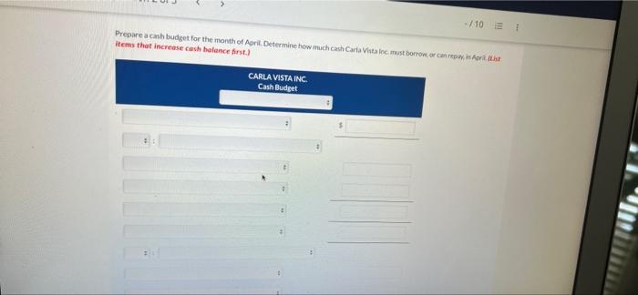 Question 2 Of 5 View Policies Current Attempt In Progress You Are Provided With The Following Information Taken From Car 4
