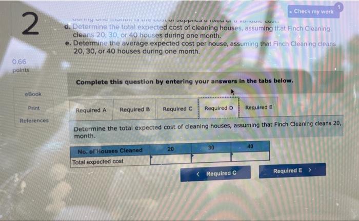 Chapter 11 2 0 66 Points Ebook Print References Seved Help Save Exit Check My Work Janice Huffman Has Decided To Start 5
