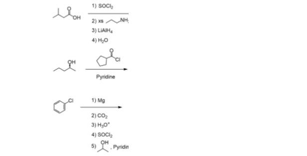 1 Soch Dot Oh Nh 2 Xs 3 Liaihe 4 H20 Pyridine 1 Mg 2 Co 3 H 09 4 Soci Oh 5 Pyridin 1