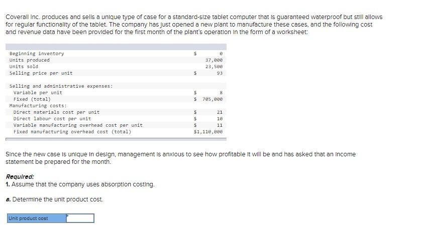 Coverall Inc Produces And Sells A Unique Type Of Case For A Standard Size Tablet Computer That Is Guaranteed Waterproof 1