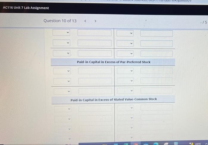 Question 10 Of 13 15 E View Policies Current Attempt In Progress Bridgeport Corporation Was Organized On January 1 6