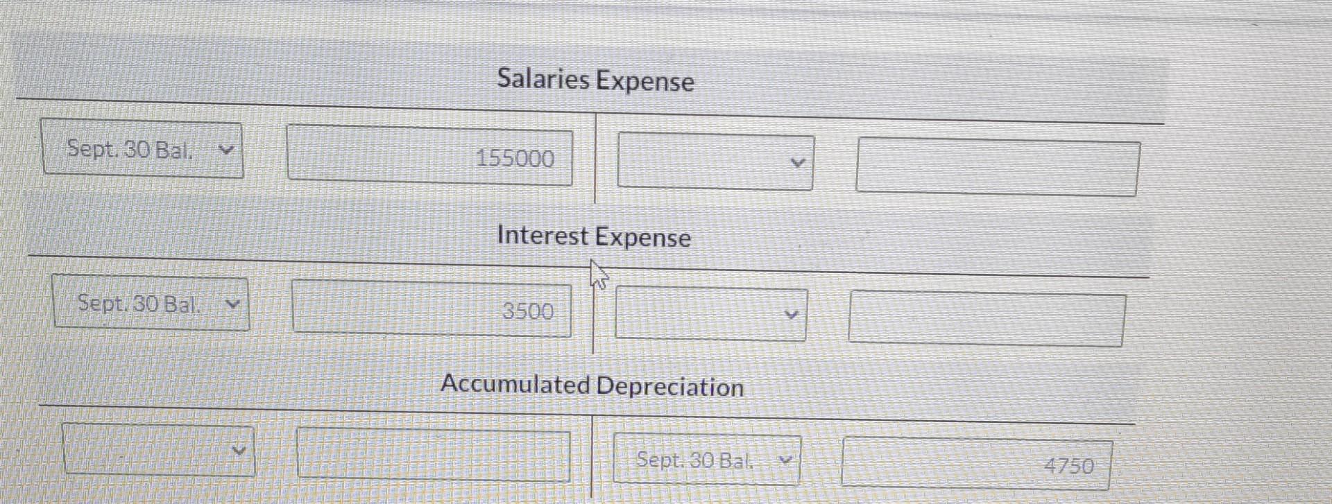 Pharoah Company Has A September 30 Fiscal Year End And Prepares Adjusting Entries On An Annual Basis The Trial Balance 3