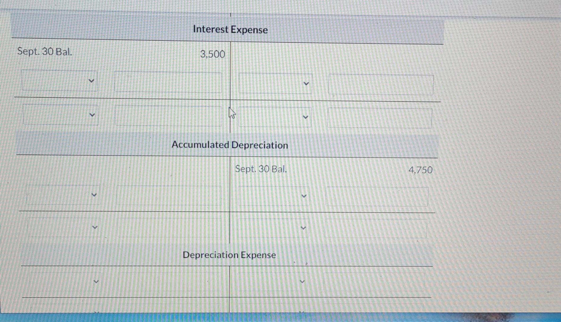 Pharoah Company Has A September 30 Fiscal Year End And Prepares Adjusting Entries On An Annual Basis The Trial Balance 8