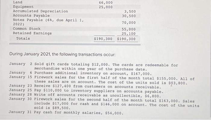 Journal Entry Worksheet 1 2 3 5 The Company Estimates Future Uncollectible Accounts The Company Determines 31 000 Of A 2