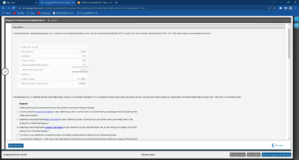 Cengage 10160 On In Teachinx Get Ham Help Wen Cheg X My Home C V2 Cengagerow Com In Takeassignment Taleassignmen 1