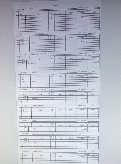 E3 21 Please Note That The Numbers In This Exercise Are Different Than In The Text On January 1 2024 The General Le 3