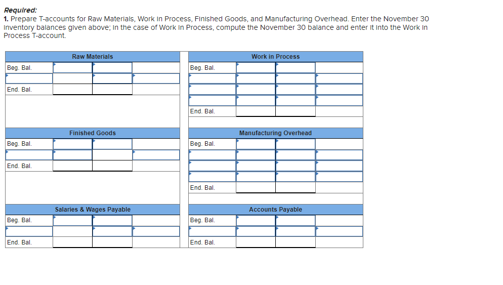 Problem 5 22 T Accounts Overhead Rates Journal Entries Lo3 Lo4 Lo5 Lo7 Kenworth Company Uses A Job Order Costing 2