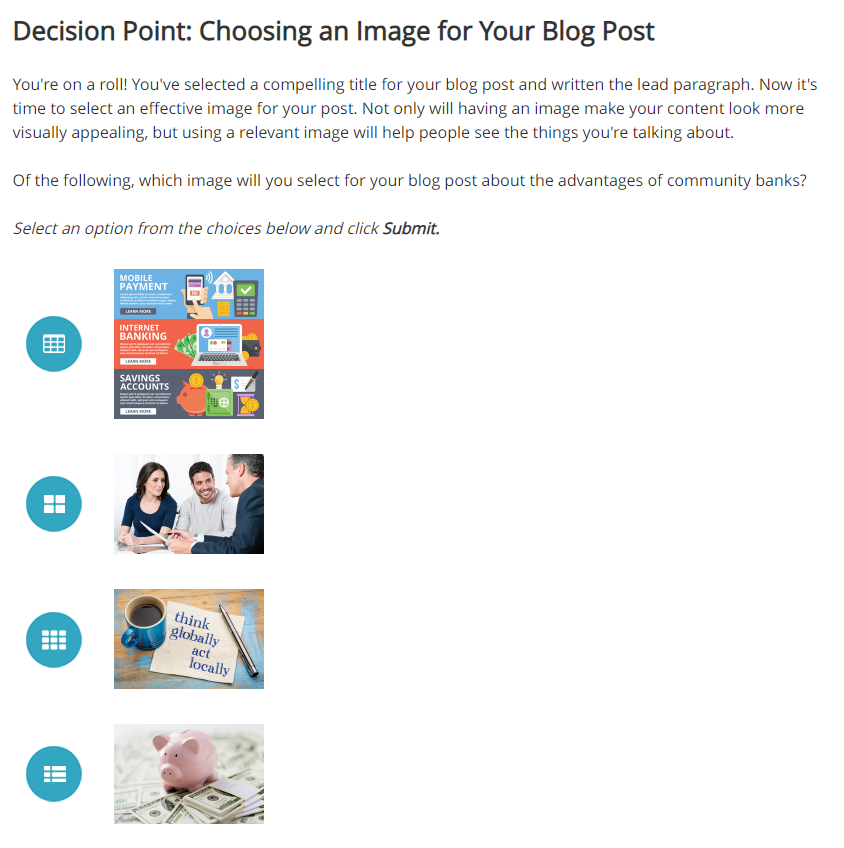Decision Point Choosing An Image For Your Blog Post You Re On A Roll You Ve Selected A Compelling Title For Your Blog 1