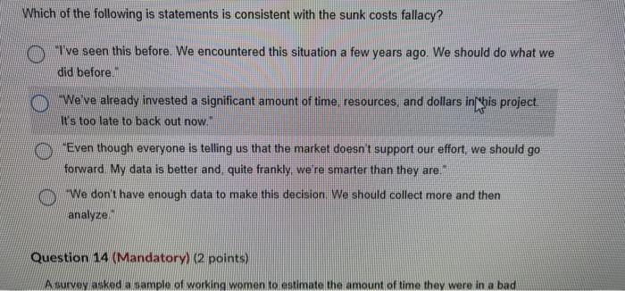 Question 7 Mandatory 2 Points Which Of The Following Describes The Concept Of Availability Blas O When A Person S J 7