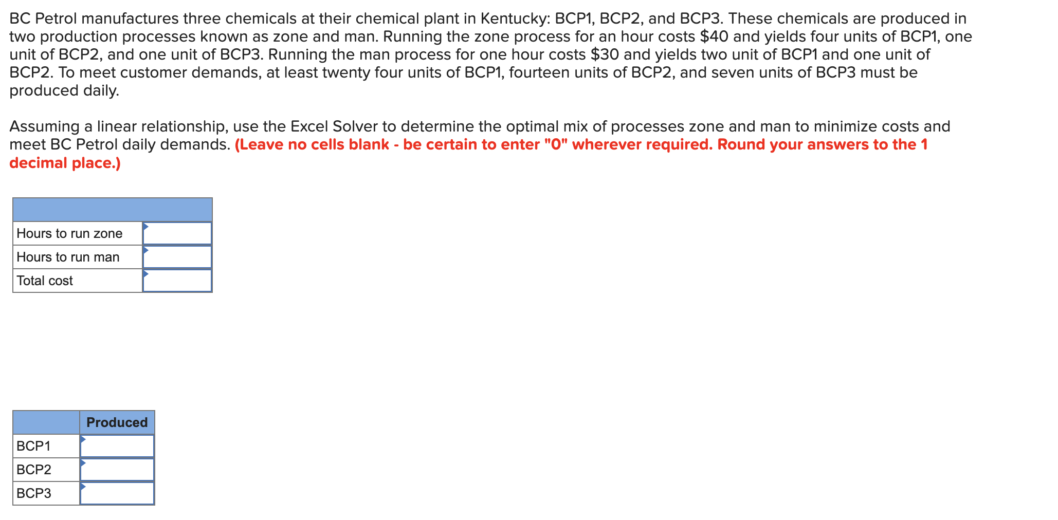 Bc Petrol Manufactures Three Chemicals At Their Chemical Plant In Kentucky Bcp1 Bcp2 And Bcp3 These Chemicals Are Pr 1