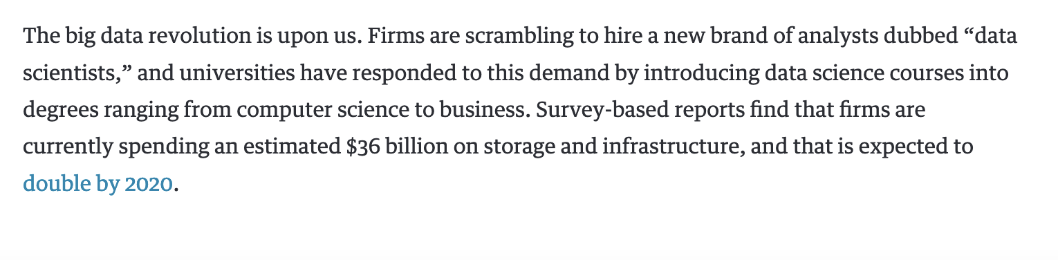 The Big Data Revolution Is Upon Us Firms Are Scrambling To Hire A New Brand Of Analysts Dubbed Data Scientists And U 1