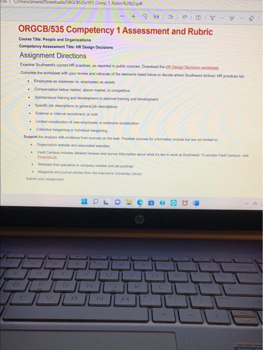 C Users Amand Downloads Orgcb535v1p3 Comp 1 Rubric 20 2 Pdf E B A Orgcb 535 Competency 1 Assessment And Rubric Course 1