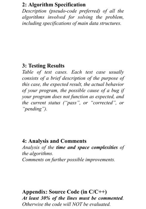 1 Introduction Problem Description And If Any Background Of The Algorithms Description Given N Integers Ai And A Po 2