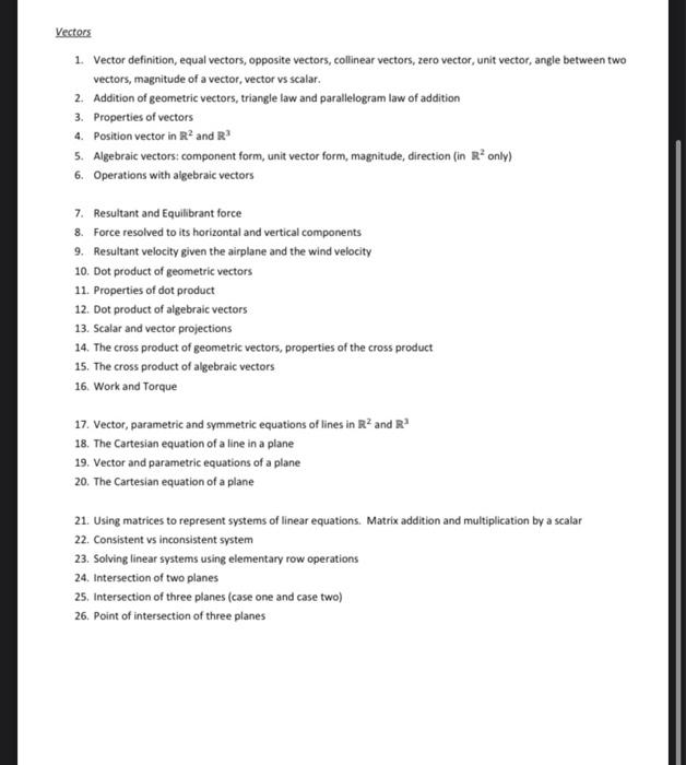 Mcv 401 Cpt In This Cpt You Will Have A Chance To Consolidate Your Knowledge Of Calculus And Vectors By Reviewing Clari 3