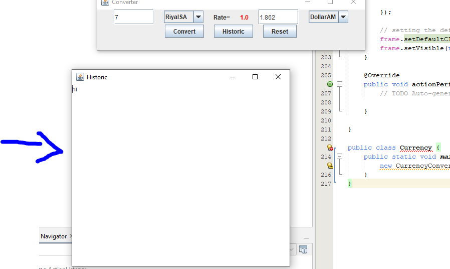 Cant Get Historic Value Import Javax Swing Import Java Lang Math Import Java Nio Charset Standardcharsets Import J 1