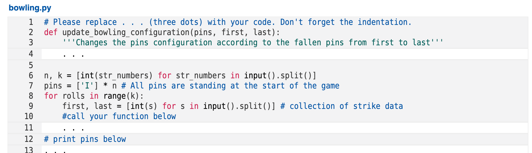 Python Please Help Me With Code For Line 4 11 13 An On Please I Am Stuck On The Problem 3
