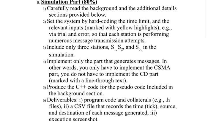 B Simulation Part 80 1 Carefully Read The Background And The Additional Details Sections Provided Below 2 Set The 1