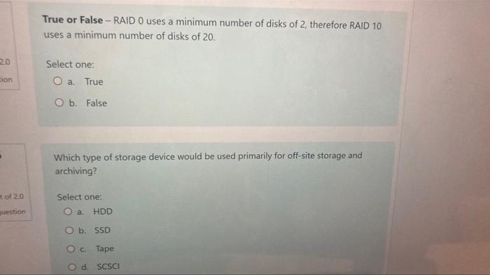Which Statement Defines Chargeback Select One O A The Recovery Of Costs From Consumers Of Cloud Services O B The Pro 2