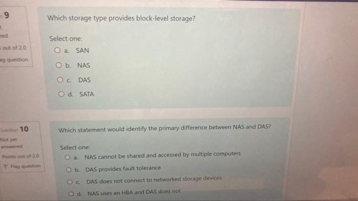 20 Tion 8 Ed Out Of 2 0 G Question You Are Provided A Drive Space Requirement Of 2 Terabytes For A Production Life Serve 2