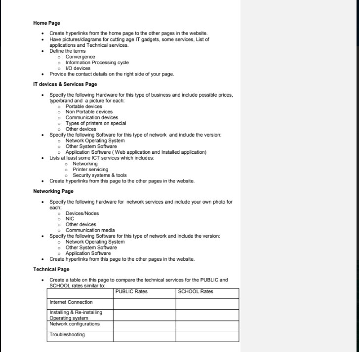 Instructions A Local Businessman In Your Home Town Selling And Distributing It Devices To Schools Organisations And To 2