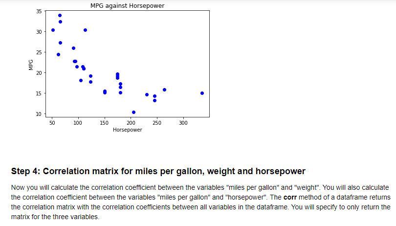 6 4 Discussion Creating A Multiple Regression Model Use The Link In The Jupyter Notebook Activity To Access Your Python 8