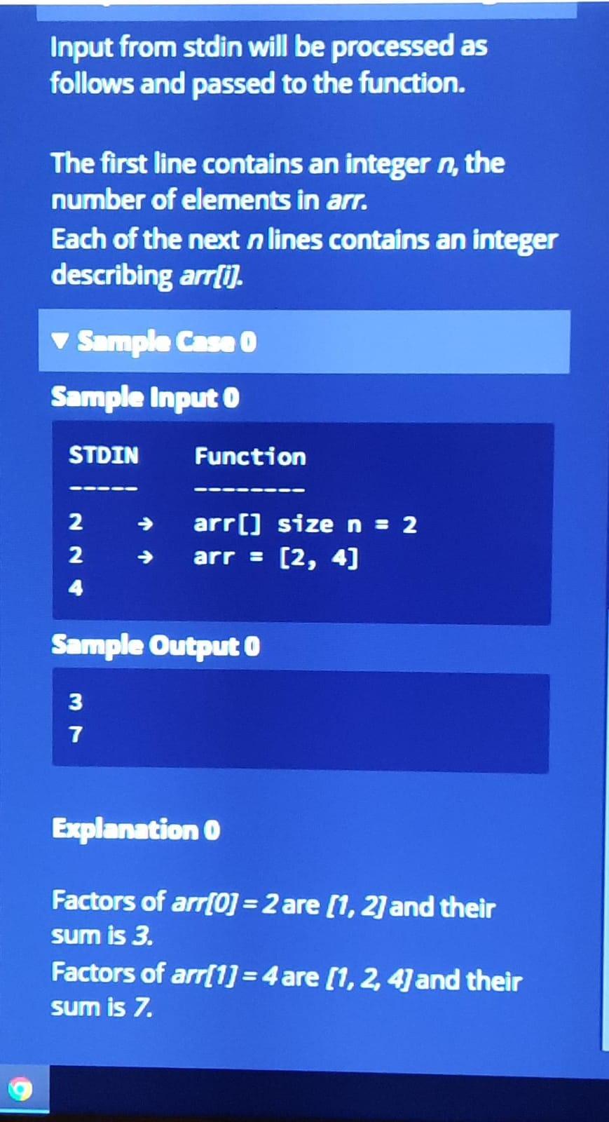 Beta Can T Read The Text Switch Theme 3 Largest Subset Sum For Each Number In An Array Get The Sum Of Its Factors Re 3