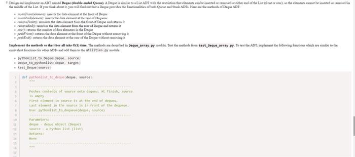 Dat Deque Dakle Ended Quese A Dept Is Set List Adt With The Restriction That Elements Can Be Inverted Or Removed At Ei 3