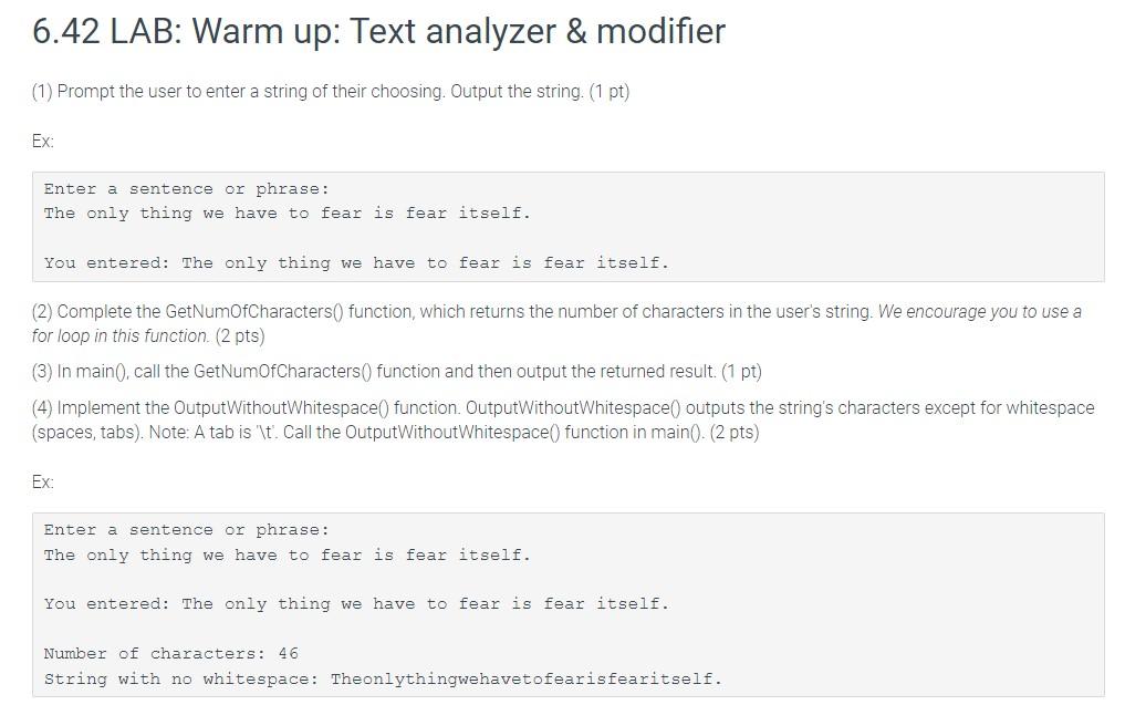 C 6 42 Lab Warm Up Text Analyzer Modifier 1
