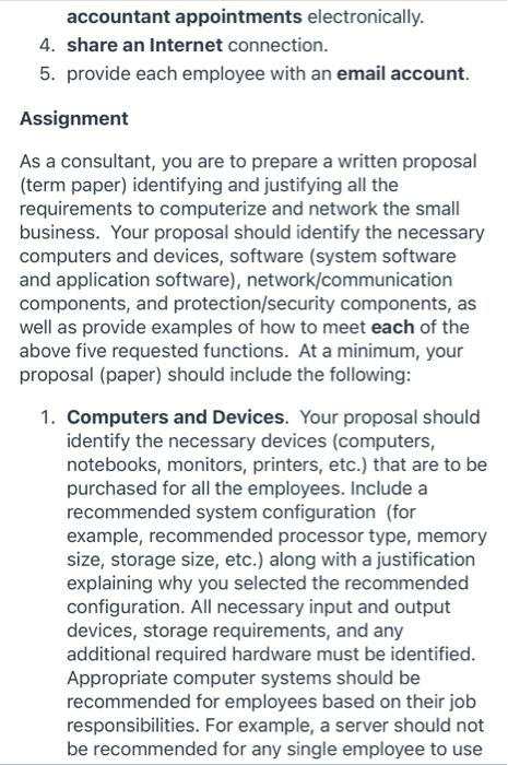 The Small Business You Have Been Hired As A Consultant To Advise Joe Martinez Owner Of Martinez Financial Services As 3