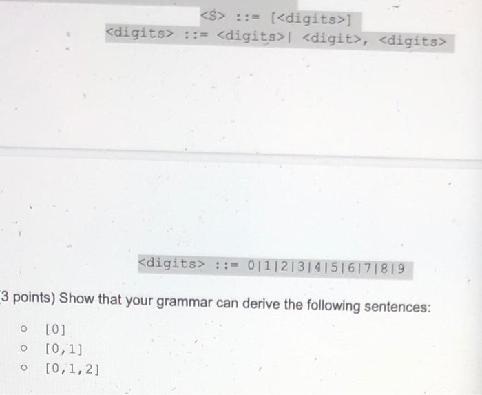 S Digits Digits Digits Digit Digits Digits 0111213141516171819 3 Points Show That Your Gr 1