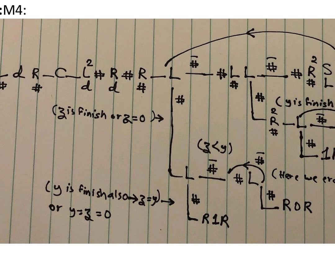 Theory Of Automata Questions Another Example Of The Way That I Want Of Writing Turning Machine Please Please Please See 2