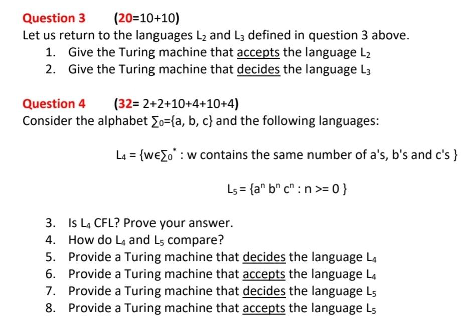 Theory Of Automata Questions Another Example Of The Way That I Want Of Writing Turning Machine Please Please Please See 3