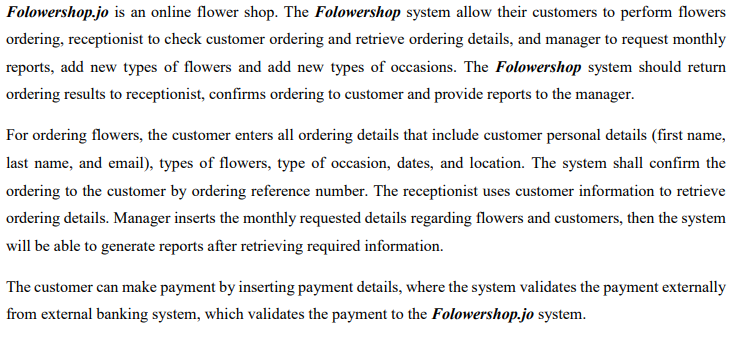 Folowershop Jo Is An Online Flower Shop The Folowershop System Allow Their Customers To Perform Flowers Ordering Recep 1