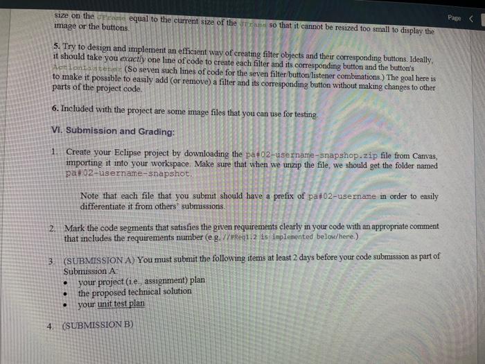 Ii Requirements Req1 When The Program Initially Loads It Should Have The Following Appearance 900 Tcss 305 Assignmen 11