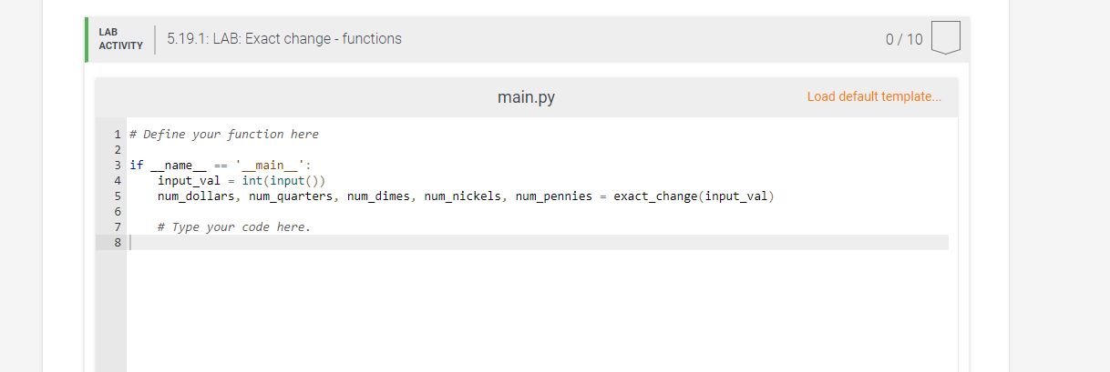 I Dont Understand What Is Wrong With My Code Can Someone Please Help Me Please Im Using Python3 Default Template A 4