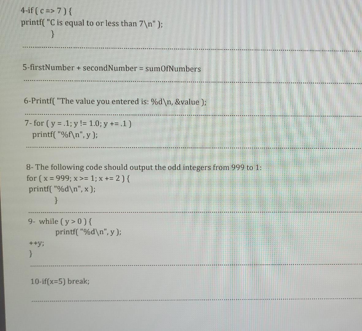 Identify And Correct The Errors In Each 1