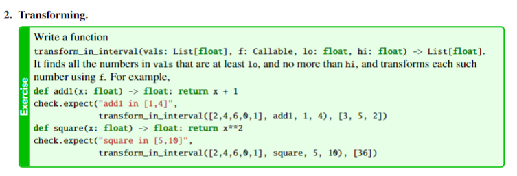 Please Use Python With Executed Tests 1