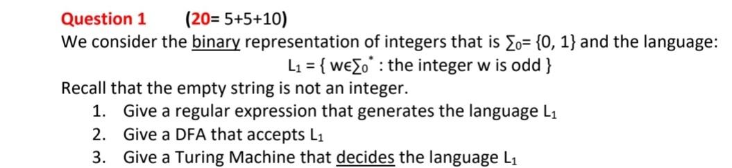 Theory Of Automata Questions Another Example Of The Way That I Want Of Writing Turning Machine Please Please Please See 1