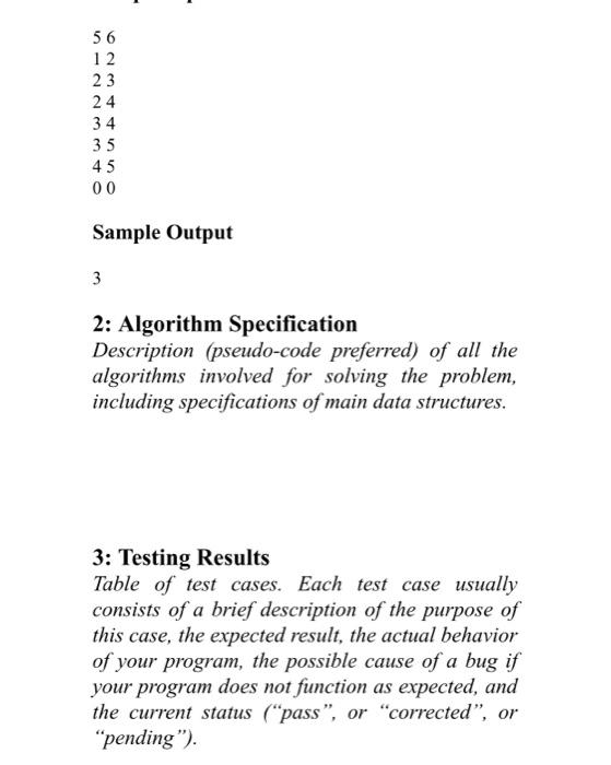 1 Introduction Problem Description And If Any Background Of The Algorithms Description The Complete Subgraph With T 2