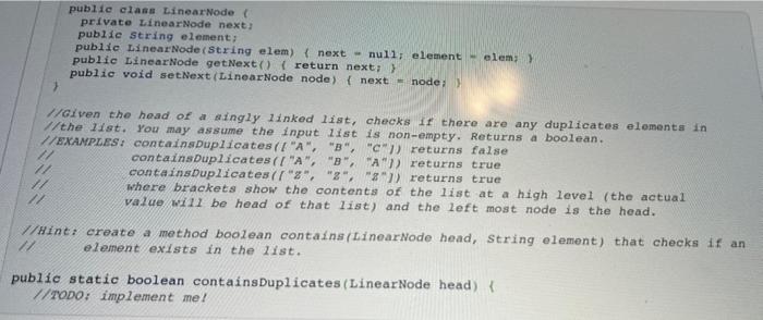 Linked Lists Are A Very Typical Data Structure Used In Adts Like Stacks Or Queues For This Question Implement The Lis 2