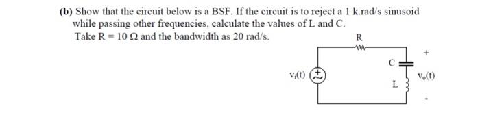 A Construct The Bode Plot For The Phase Of The Following Transfer Function H O 100 Jo 1 Jo Jo 10 B Show Tha 2