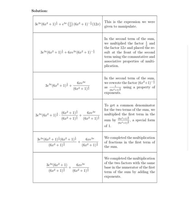Show What You Know Manipulating Expressions From Calculus Mat 190 Precalculus Objectives The Purpose Of This Assignmen 2