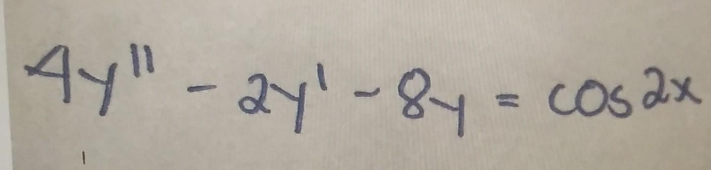 Ay 27 8y Cos 2x 1