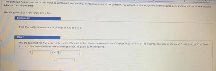 This Question Has Several Parts That Must Be Completed Sequentially If You Skip A Part Of The Question You Will Not Re 1