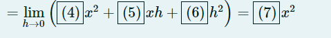 Differentiate F X X3 2 And Fill In The Blanks Then Thus Fill In The Blanks Using One Of Those 3