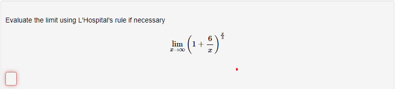 Evaluate The Limit Using L Hospital S Rule If Necessary 1 4 Lim I 0 1