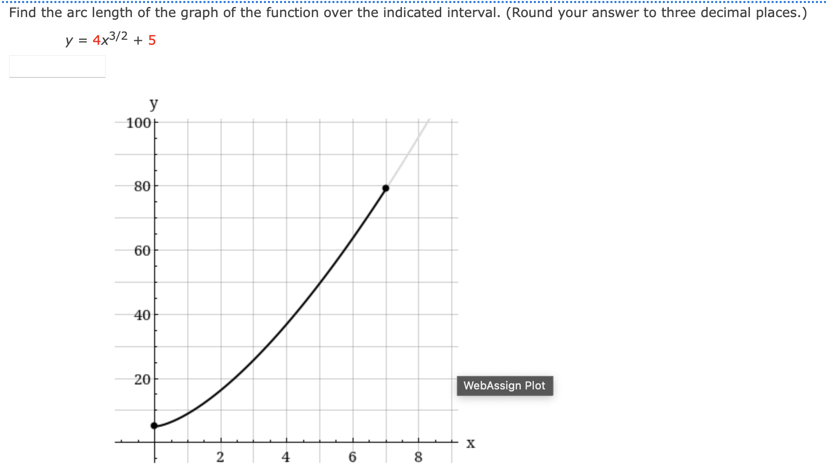 Find The Arc Length Of The Graph Of The Function Over The Indicated Interval Round Your Answer To Three Decimal Places 1