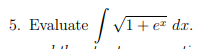 5 Evaluate Vi 1 E Dr 1