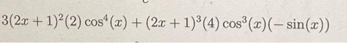 3 2x 1 2 Cos X 2x 1 4 Cos X Sin X 1