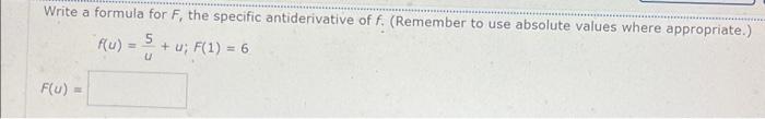 Write The General Antiderivative Use C For The Constant Of Integration P T 1 6e0 03t Million People Per Year T Y 2